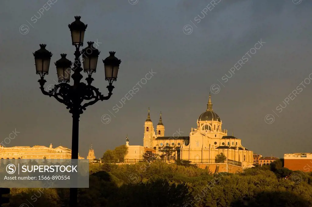 Santa Maria la Real de La Almudena Cathedral and Royal Palace MADRID Spain