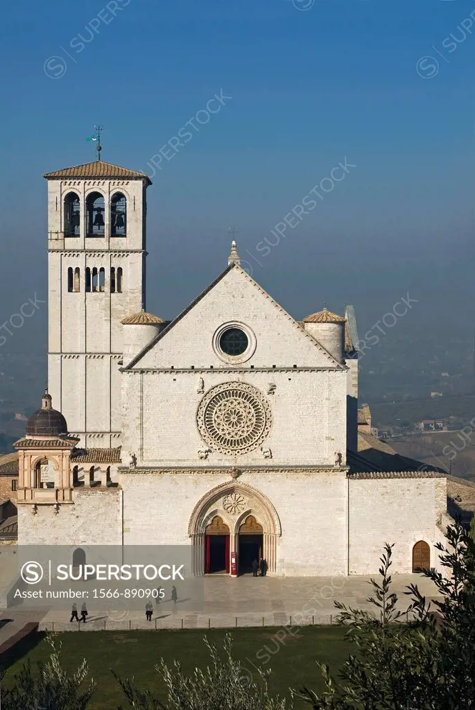 St. Francis Basilica, Assisi, Perugia, Umbria, Italy