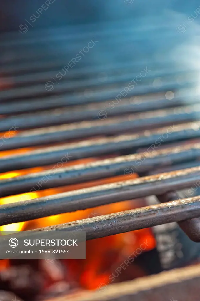 Hot barbecue grill grate