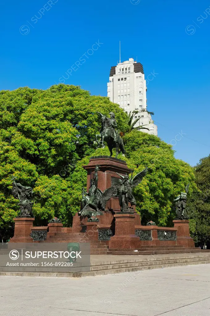 General San Martin Monument, Plaza San Martin, Buenos Aires, Argentina