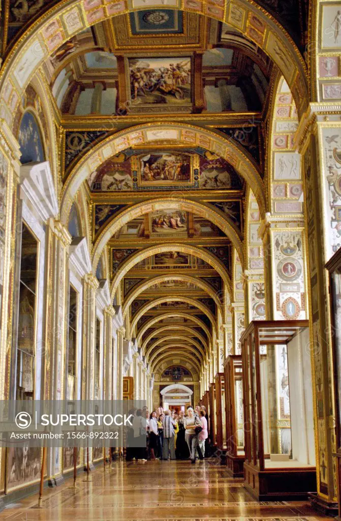 Russia, St  Petersburg, The State Hermitage Museum, The Raphael Loggia