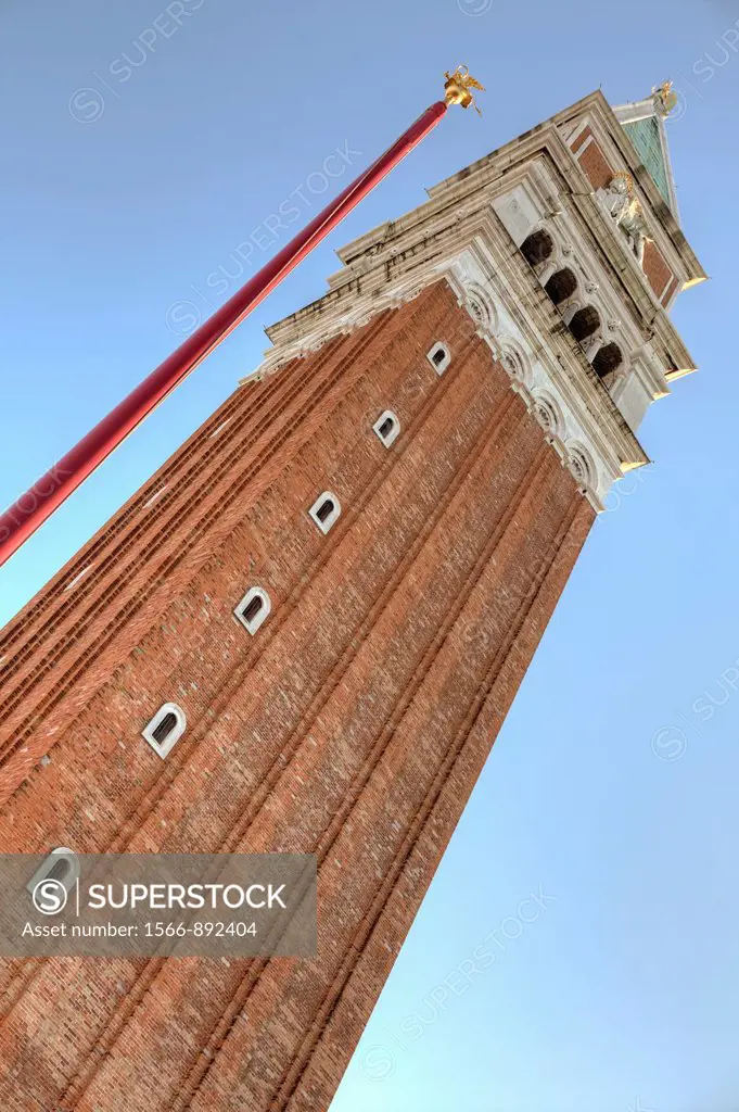 St Mark´s Campanile, Campanile di San Marco, Venice, Veneto, Italy