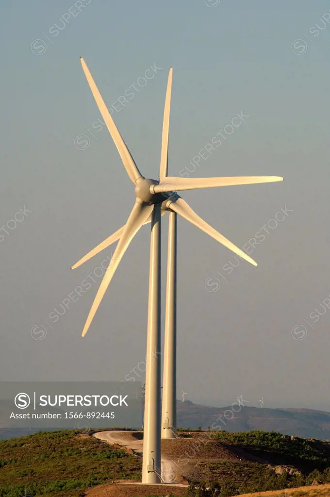 Windfarm, Pinhal, Portugal