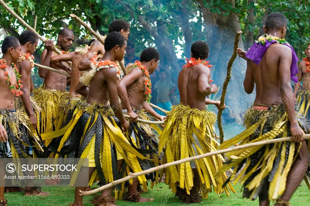Island of Beqa, Home of firewalkers, Fiji, Melanesia, South Pacific
