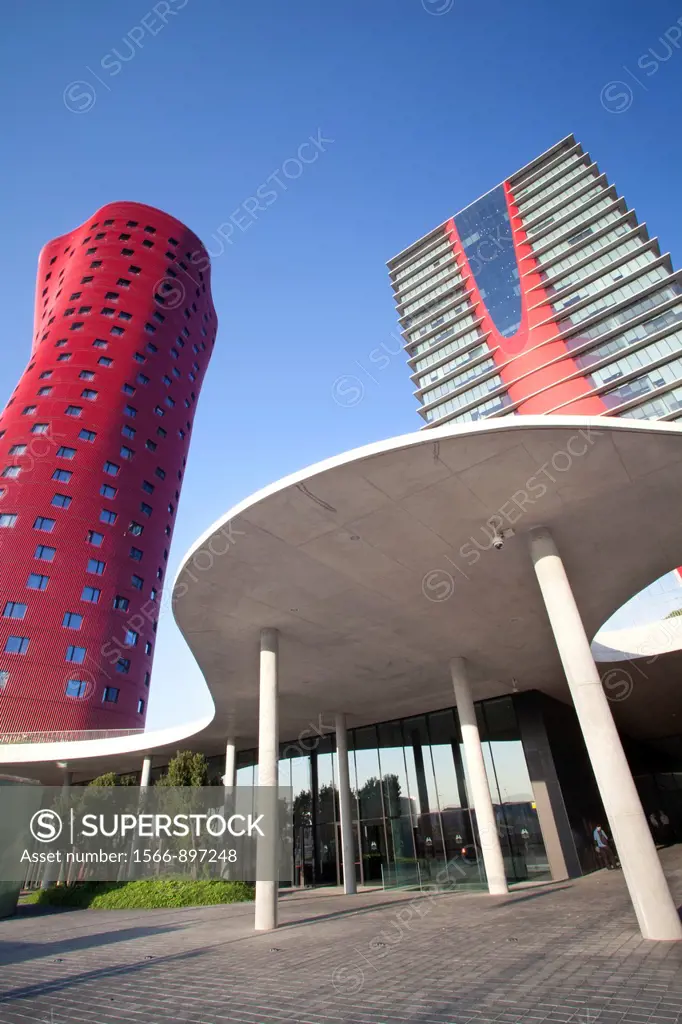 Hotel Porta Fira in Fira Dos - Trade fair of Barcelona -, L´Hospitalet de Llobregat, Barcelona, Spain