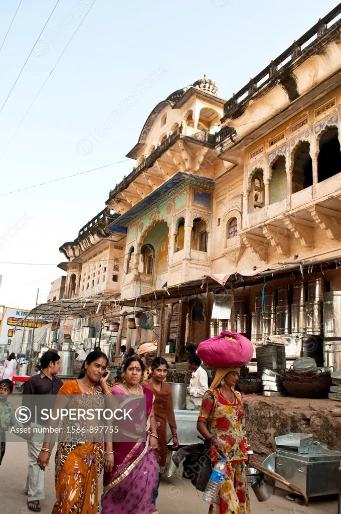 Street scene, Pushkar, Rajasthan, India