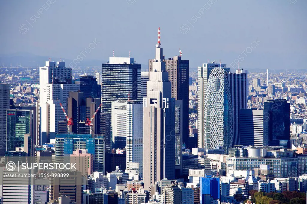 Japan-Tokyo City-Tokyo Skyline-Shinjuku District