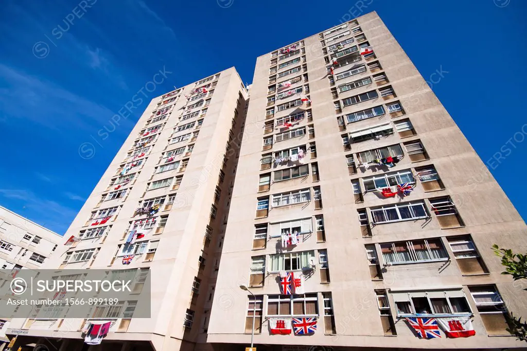 Block of flats in Gibraltar