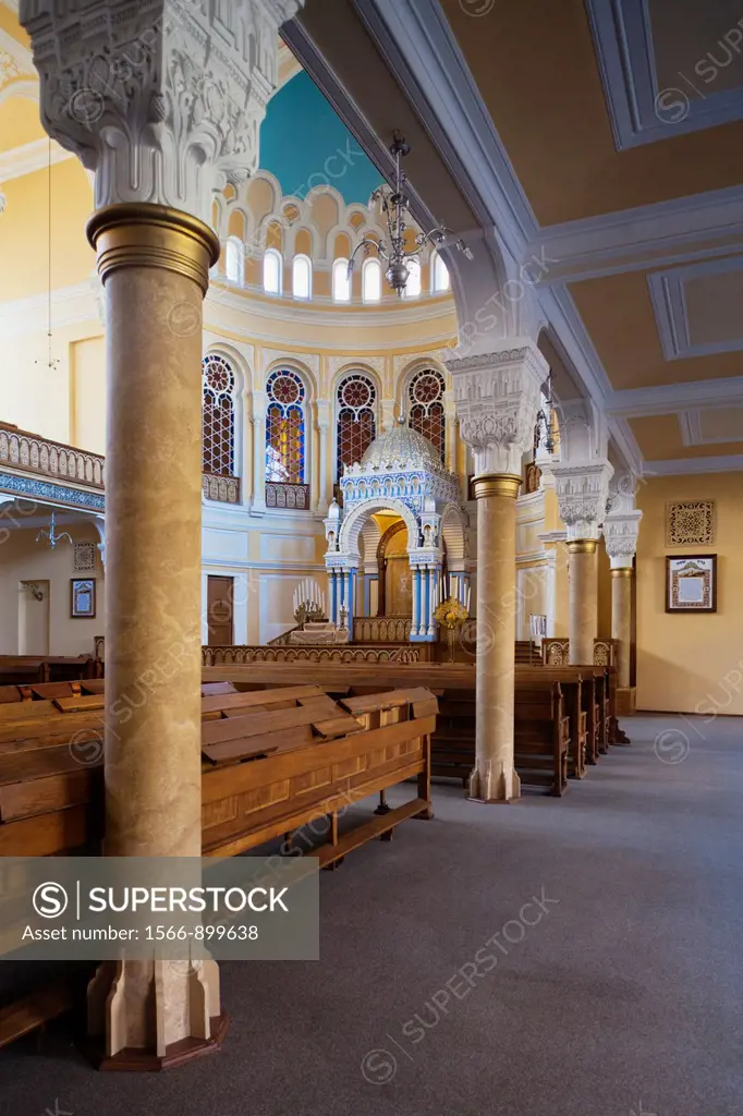 Russia, Saint Petersburg, Mariinsky, Grand Choral Synagogue, interior