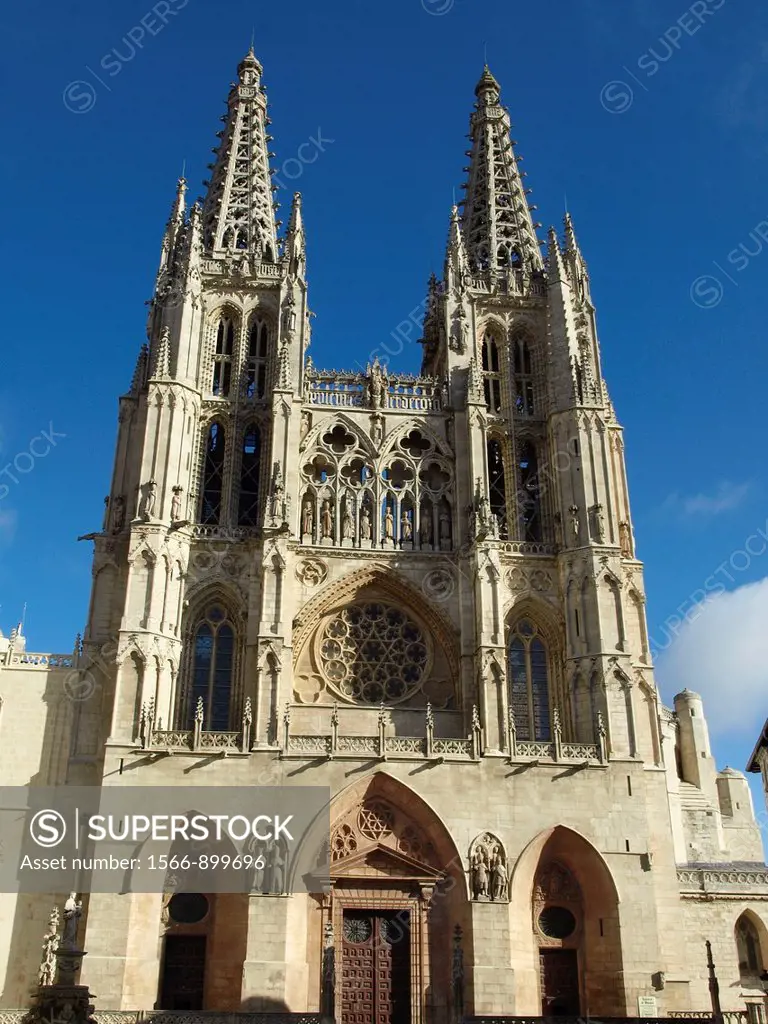 Gothic cathedral in Burgos