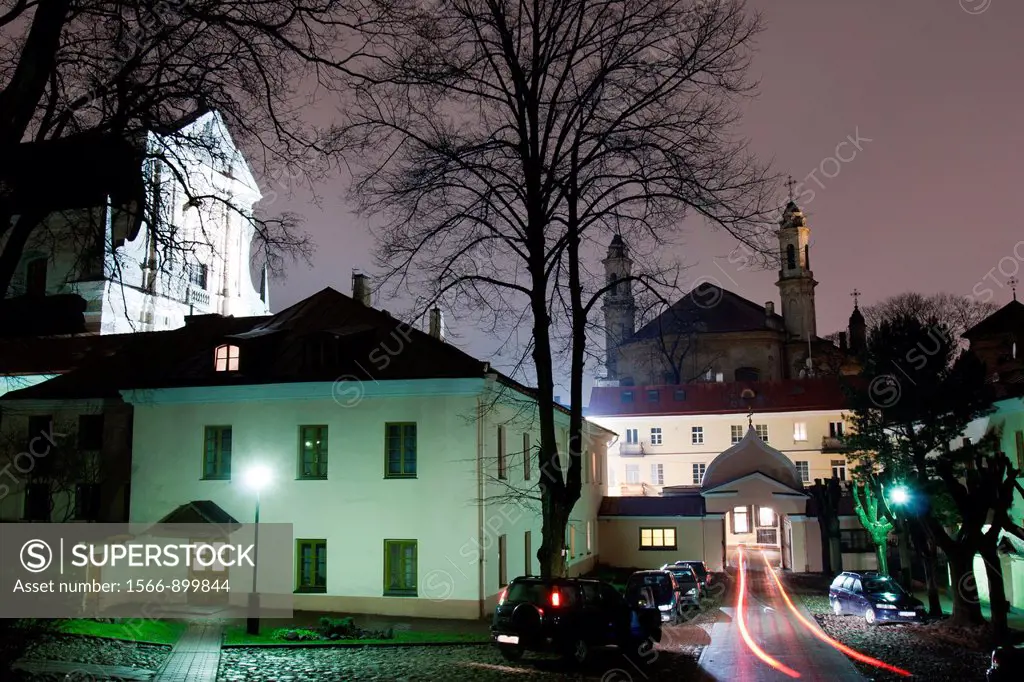St  Teresa Church and Holy Trinity Uniates Church, Vilnius, Lithuania