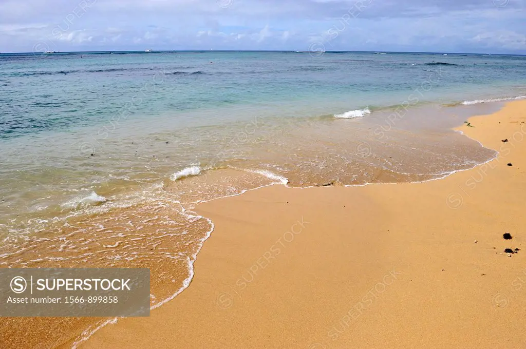 Waikiki beach, Honolulu, Oahu Island, Hawaii Islands, USA