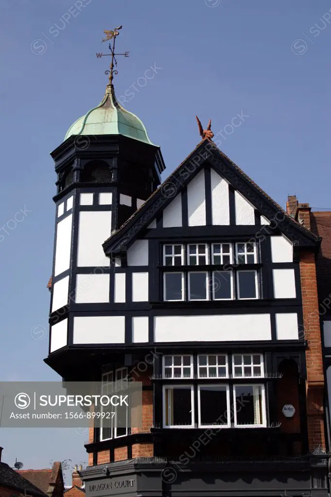 Tudor style building Henley on Thames Oxfordshire