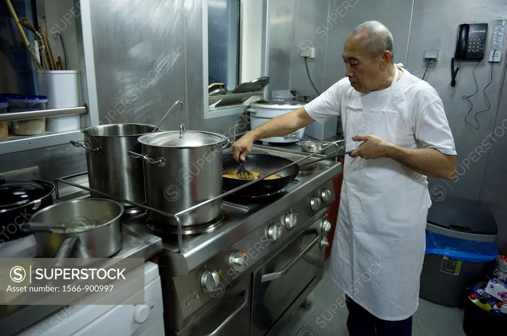 During the voyage of the MV Flintercape from Rotterdam, Netherlands to Sundsvall, Sweden, this Indonesian cook takes care of all the food and meals on...