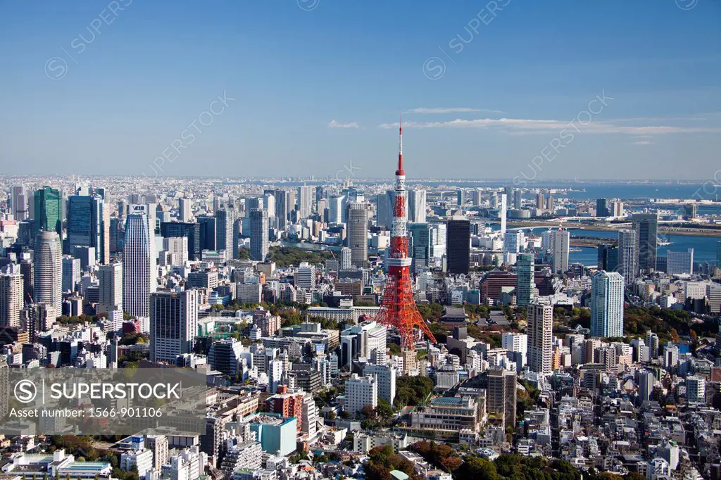 Japan-Tokyo City-Tokyo Skyline-Tokyo Tower