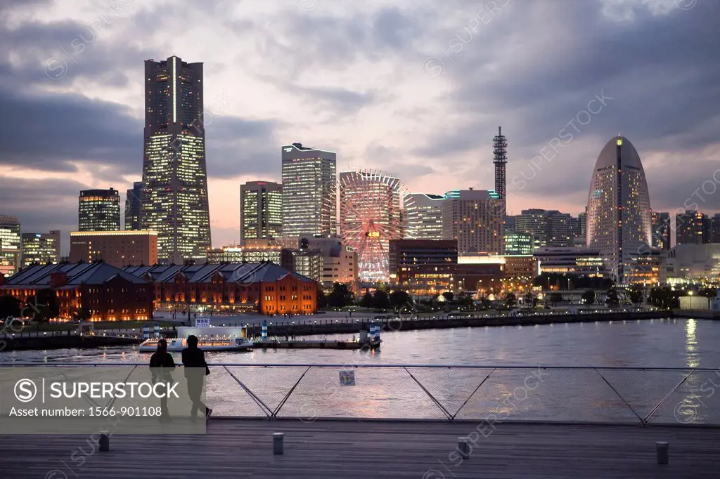 Japan-Yokohama City-Yokohama Skyline-Landmark Bldg