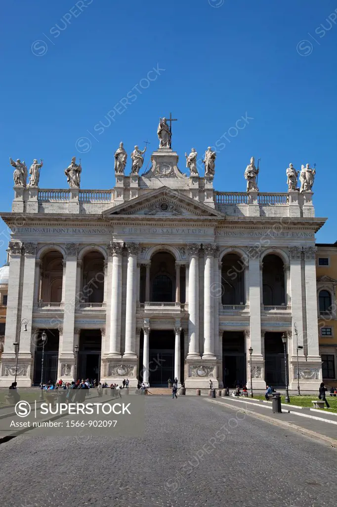 Saint John Lateran Basilica, Rome, Lazio, Italy, Europe