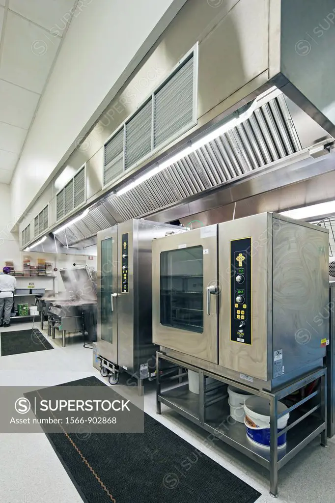 Industrial commercial kitchen for distribution of pre-packed food, Kilbride, Bray, Co  Wicklow, Ireland
