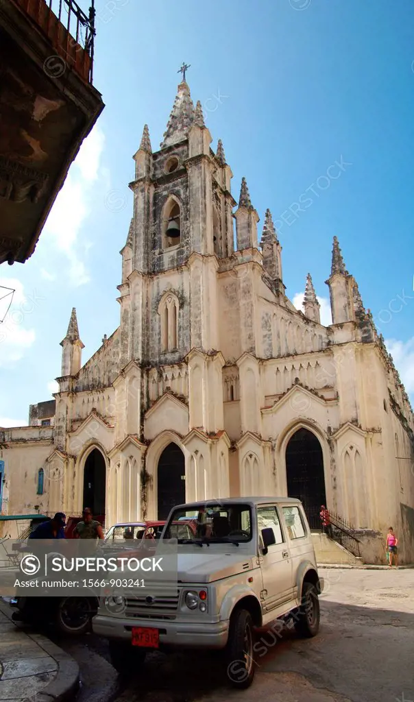 Santo Ángel Custodio church  Old Havana Cuba