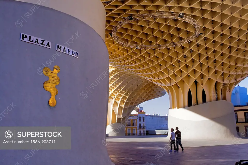 Metropol Parasol,in Plaza de la Encarnación,Sevilla,Andalucía,Spain