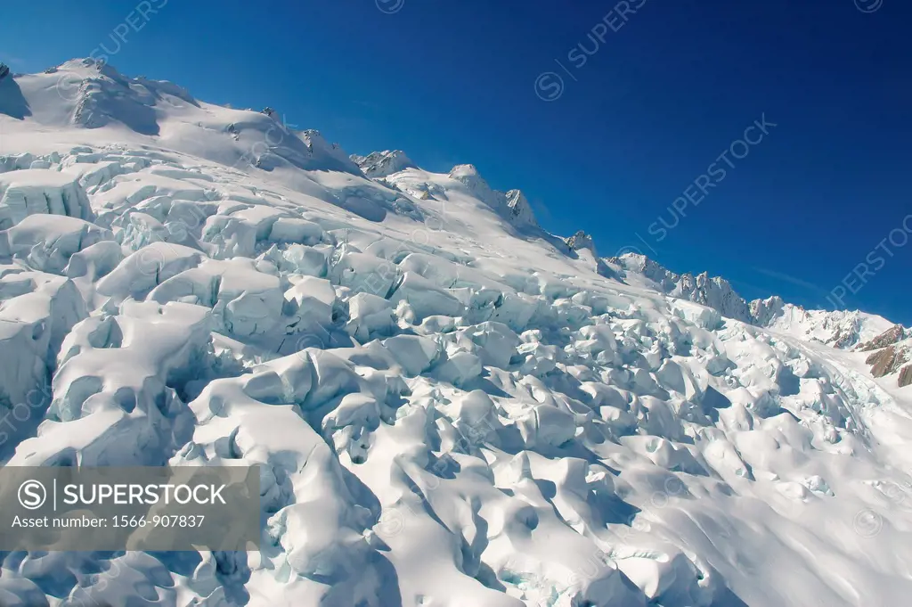 Fox Glacier, Southern Alps, South Island, New Zealand
