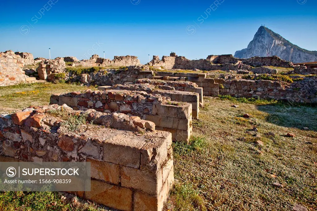 Ruins of the Fort of Santa Barbara - La Linea de la Concepcion, Campo de Gibraltar, Cadiz, Spain, Europe