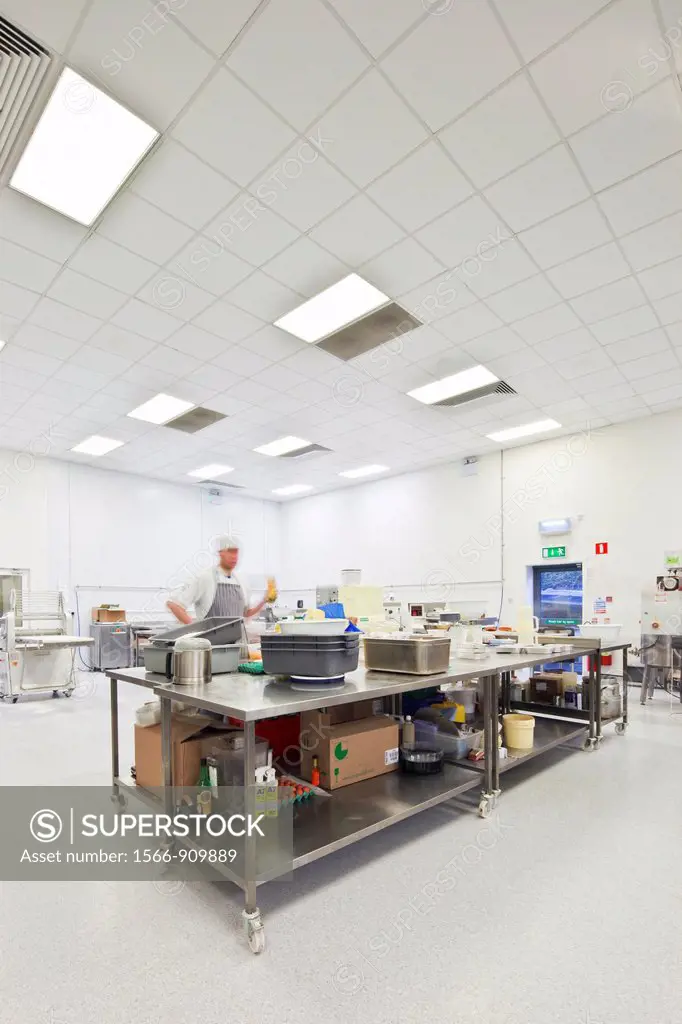 Industrial commercial kitchen for distribution of pre-packed food, Kilbride, Bray, Co  Wicklow, Ireland