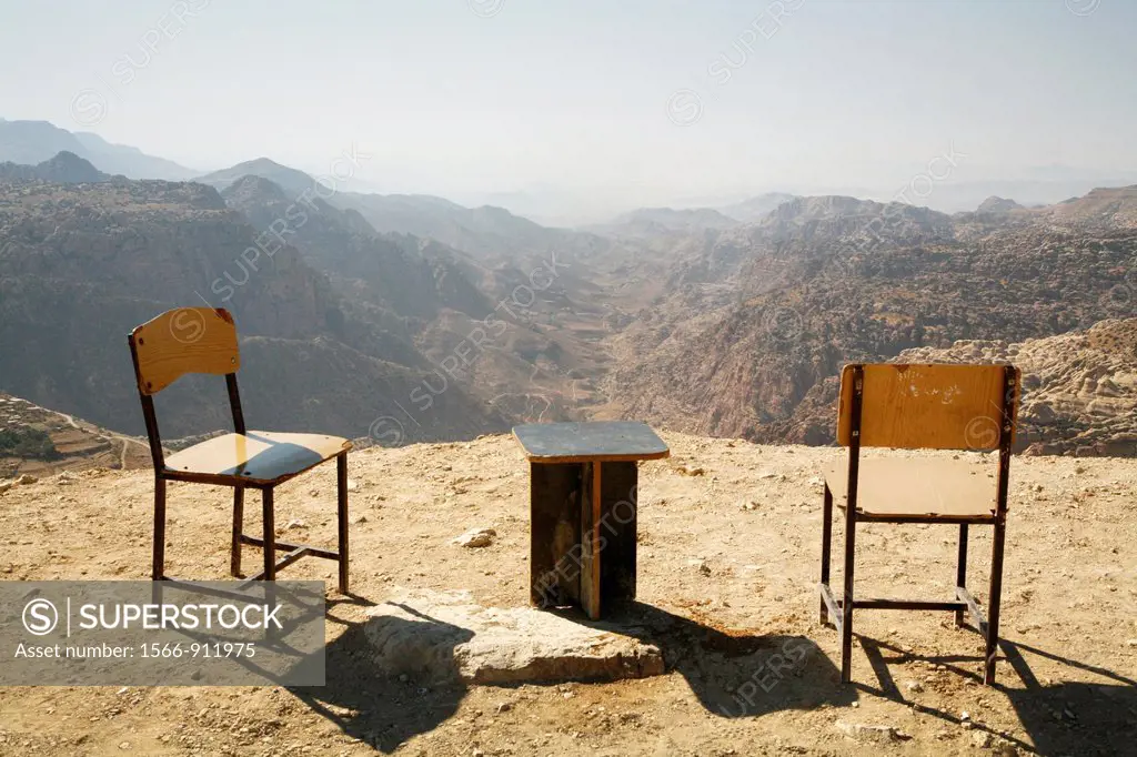 View over Wadi Dana, Dana Nature Reserve, Jordan