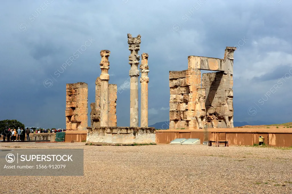 Palace of Akhemenid kings 510-450 BC, UNESCO World Heritage Site, Persepolis, province Fars, Iran