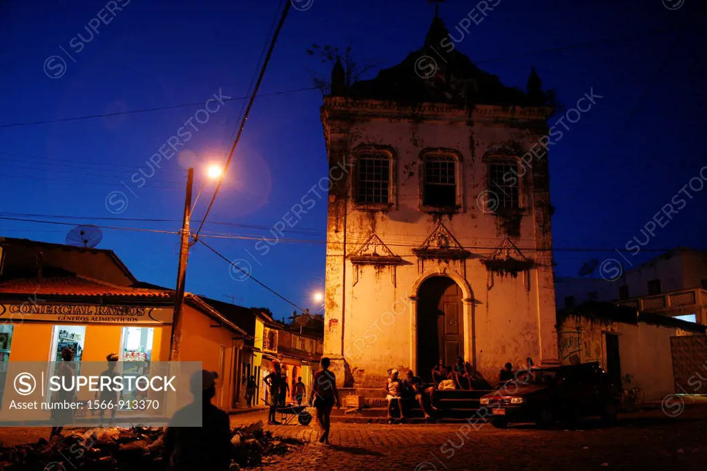 Old Colonial buildings in Cachoeira, Bahia, Brazil