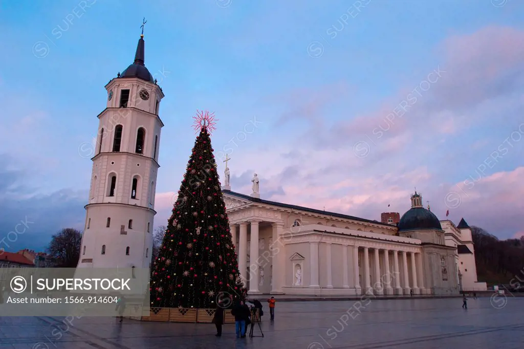 Cathedral square, Vilnius, Lithuania