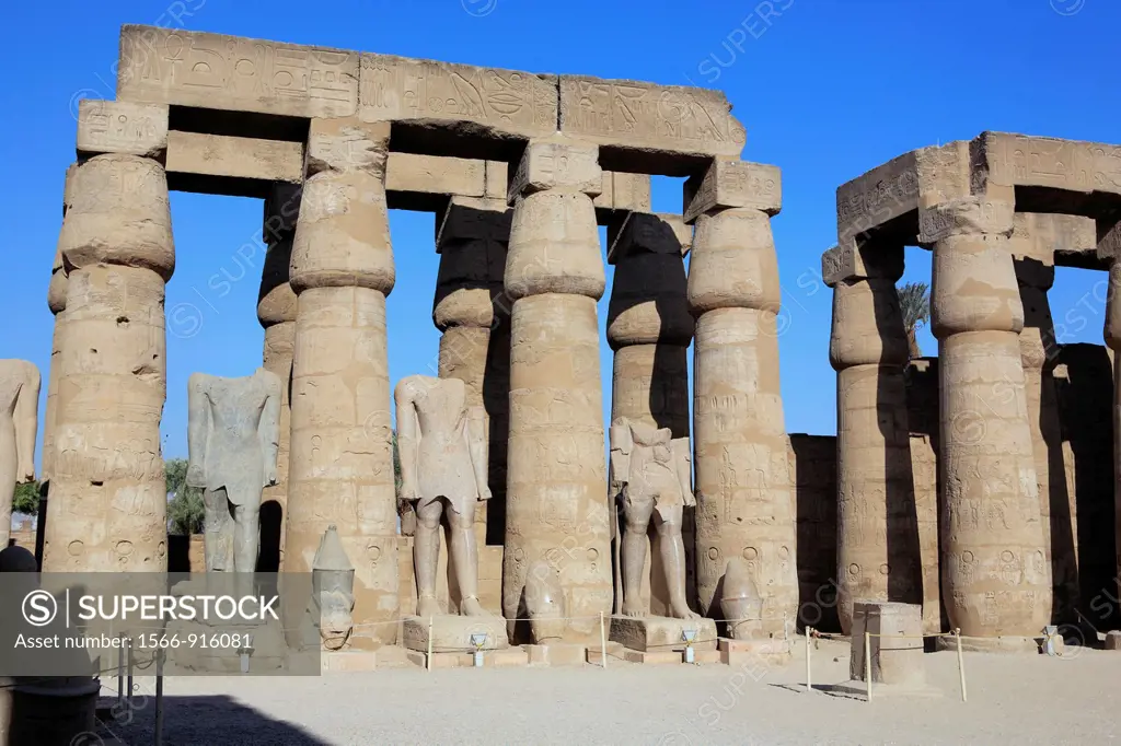 Luxor temple, Luxor, Egypt