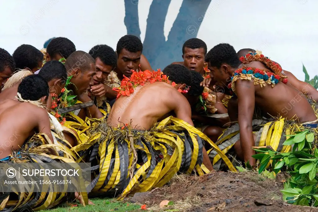 Island of Beqa, Home of firewalkers, Fiji, Melanesia, South Pacific