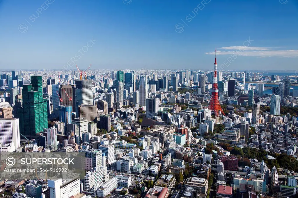 Japan-Tokyo City-Tokyo Skyline-Tokyo Tower