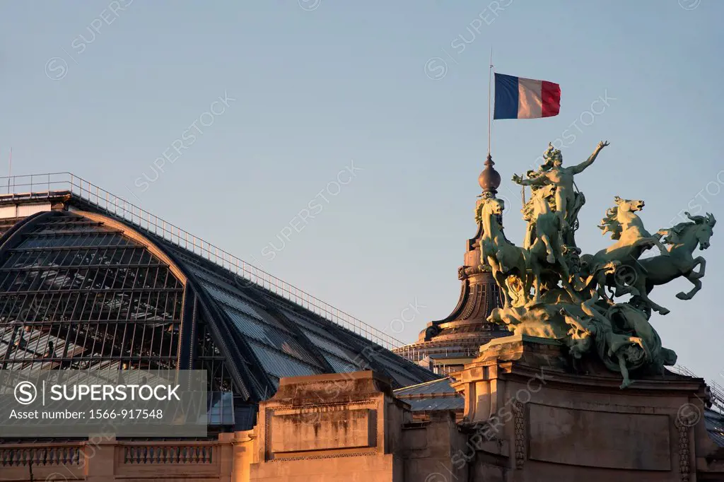 Paris, the Grand Palais Canopy