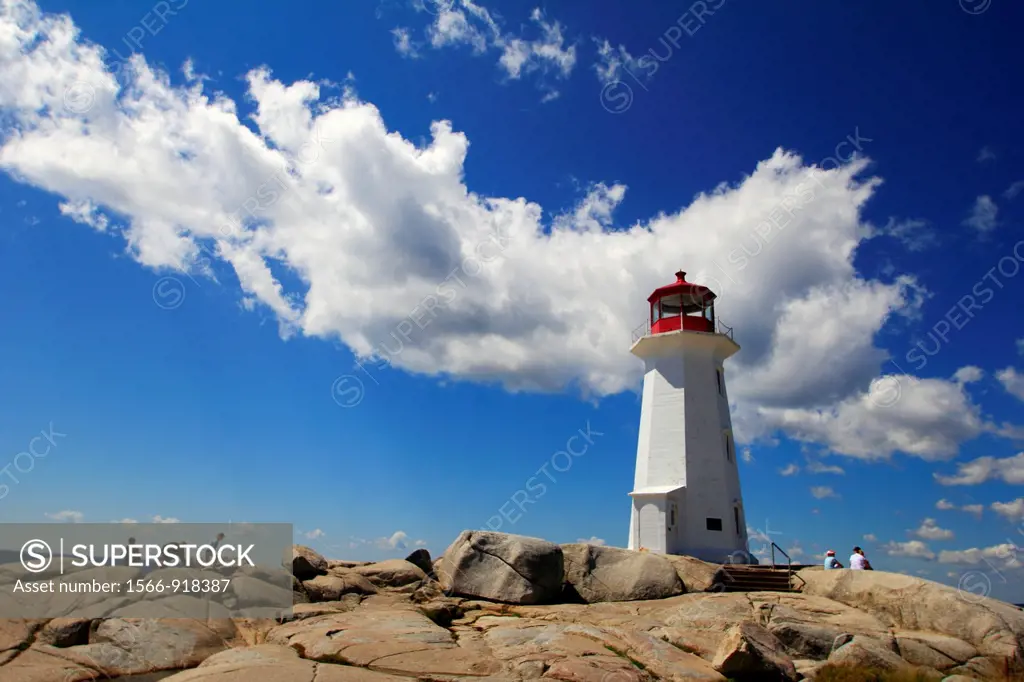 Peggy´s Cove Lighthouse, Nova Scotia,Canada