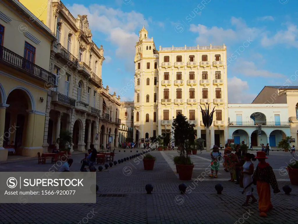 Gomez Vila building  Old Square  Old Havana  Cuba