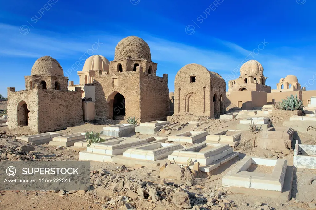 Mausoleum 11th-12th century, Fatimid cemetery, Aswan, Egypt
