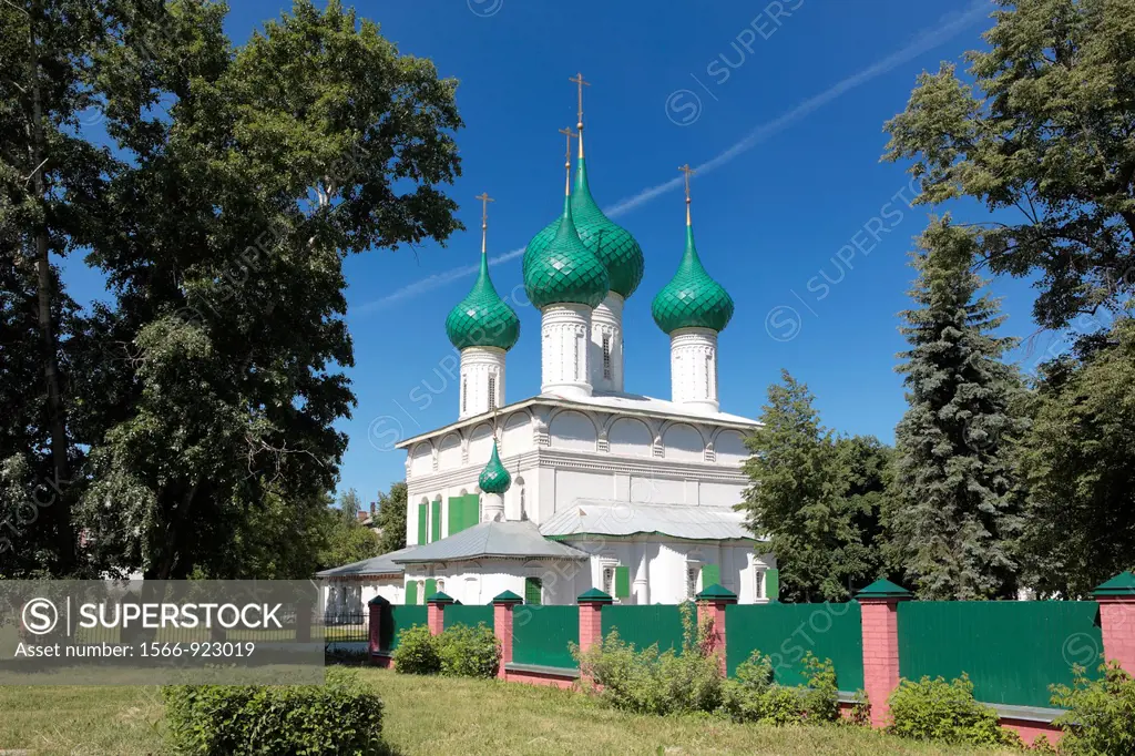 Our Lady Fedorovskaya church 1687, Yaroslavl region, Russia
