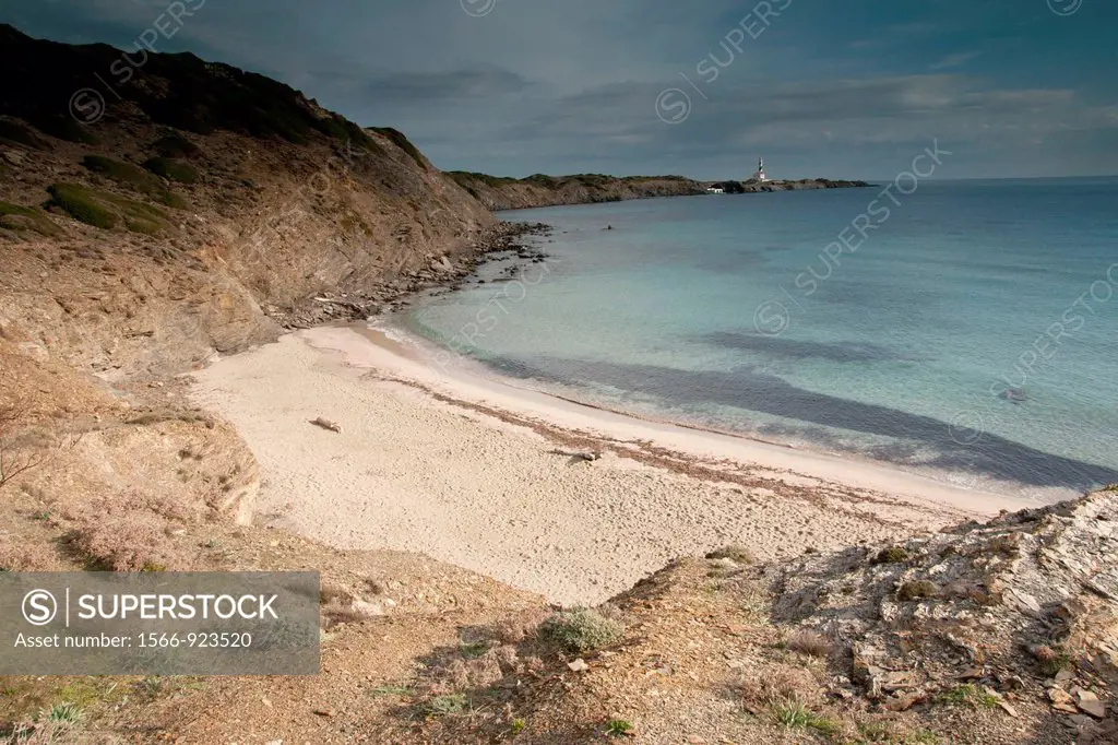 Capifort beach, Minorca, Balearic Islands, Spain