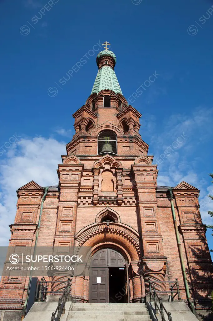 orthodox church, tampere, finland, europe