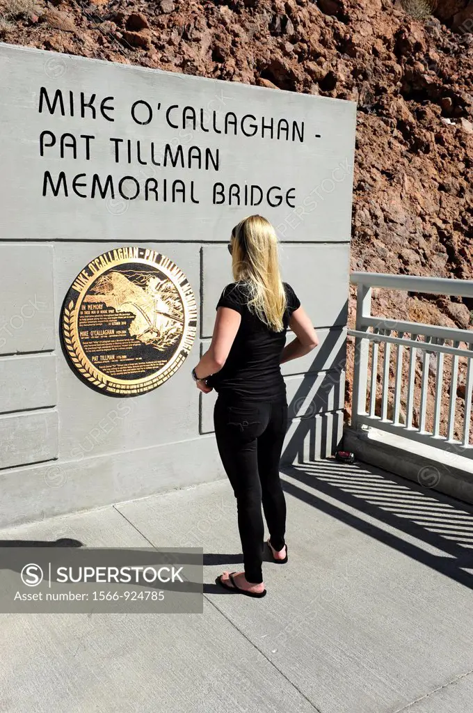 O´Callaghan Tillman Bridge Hoover Dam Nevada Arizona Border