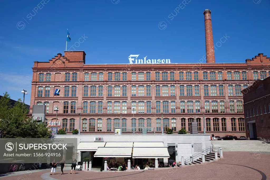 finlayson, ex cotton factory now offices, tampere, finland, europe