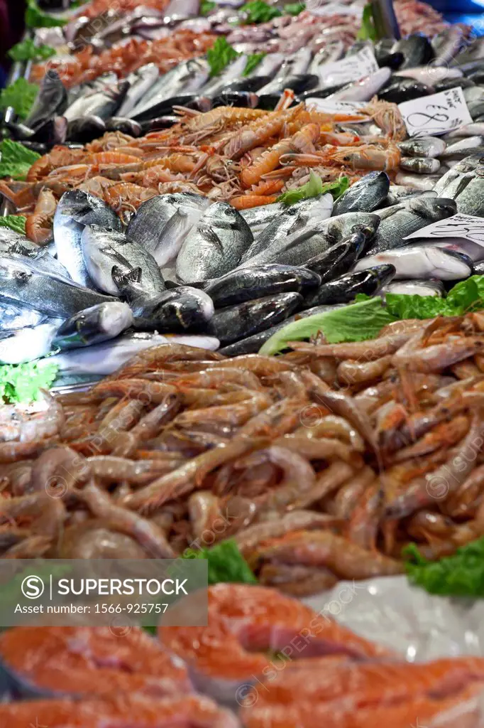 Fish Market, Rialto, Venice, Veneto, Italy