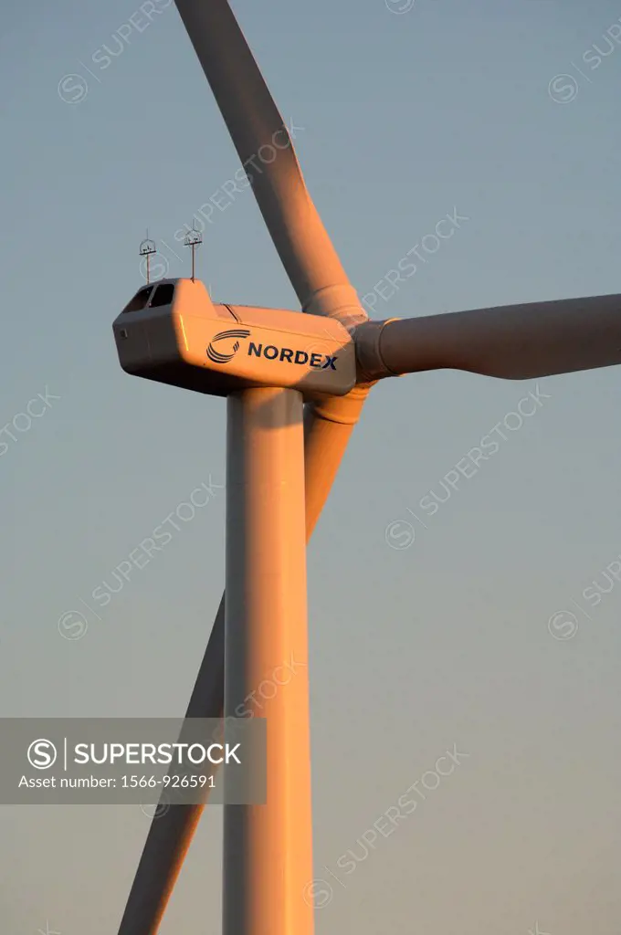 Windfarm, Tortosa, Catalonia, Spain.