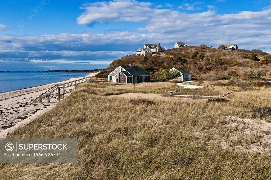 Waterfront beach cottage, Truro, Cape Cod, MA, Massachusetts, USA