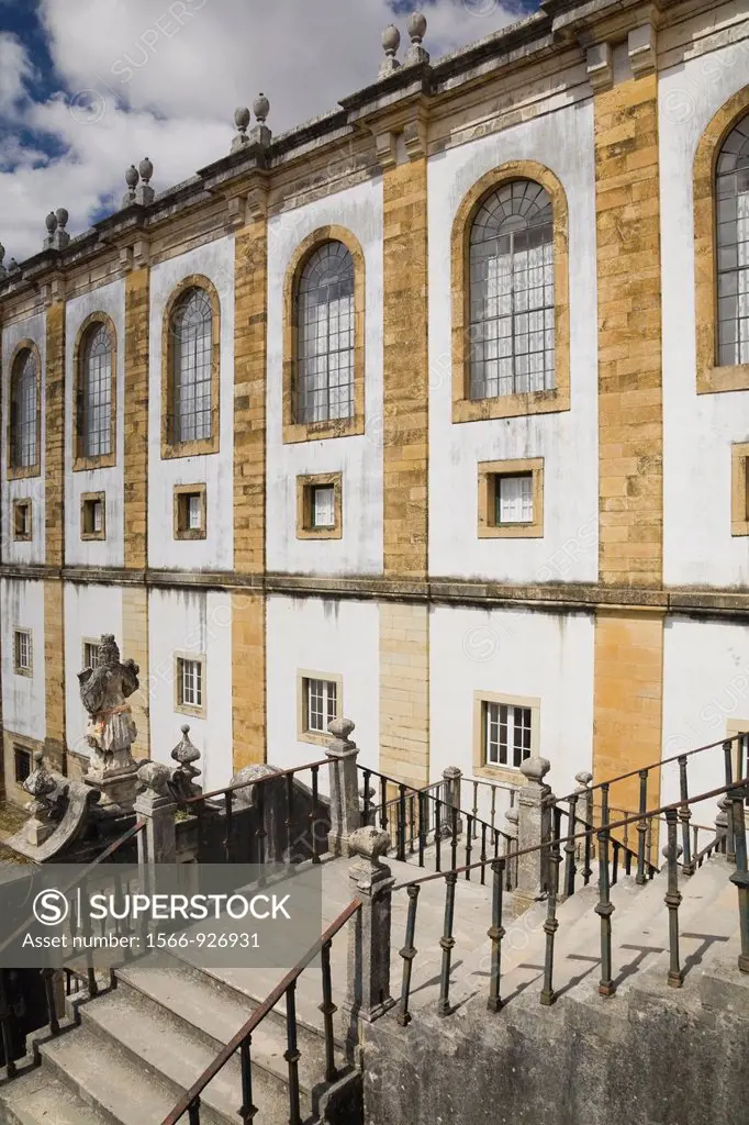 Library building at the Old University of Coimbra, Portugal, Europe