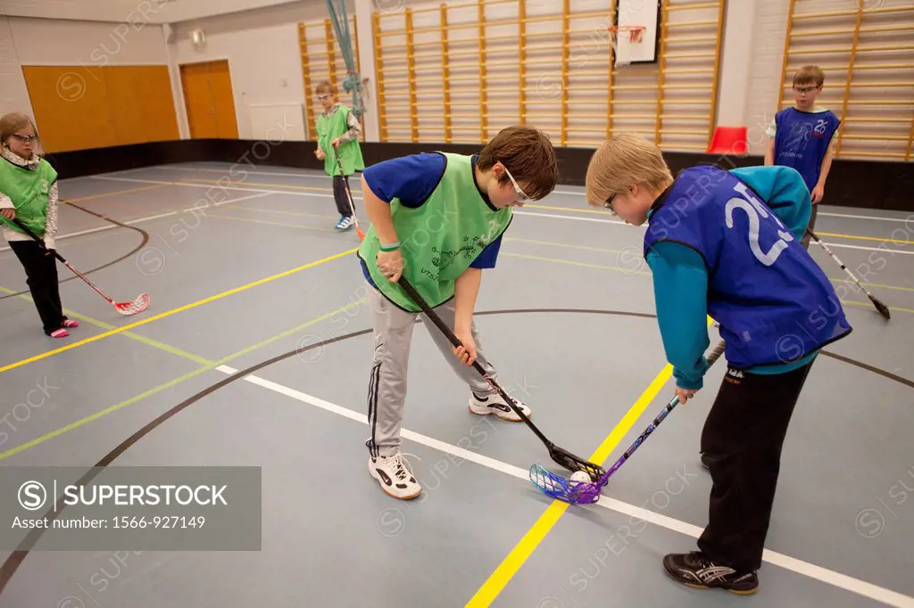 Sami child at school in Northern Finland