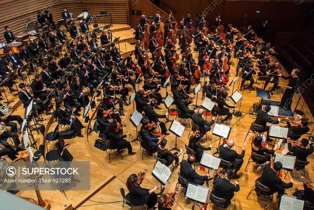 Paris, France, North Korean Symphony Orchestra ´the Unhasu Orchestra´ together with ´Radio France Philharmonic Orchestra´ Perform First Concert in Eur...