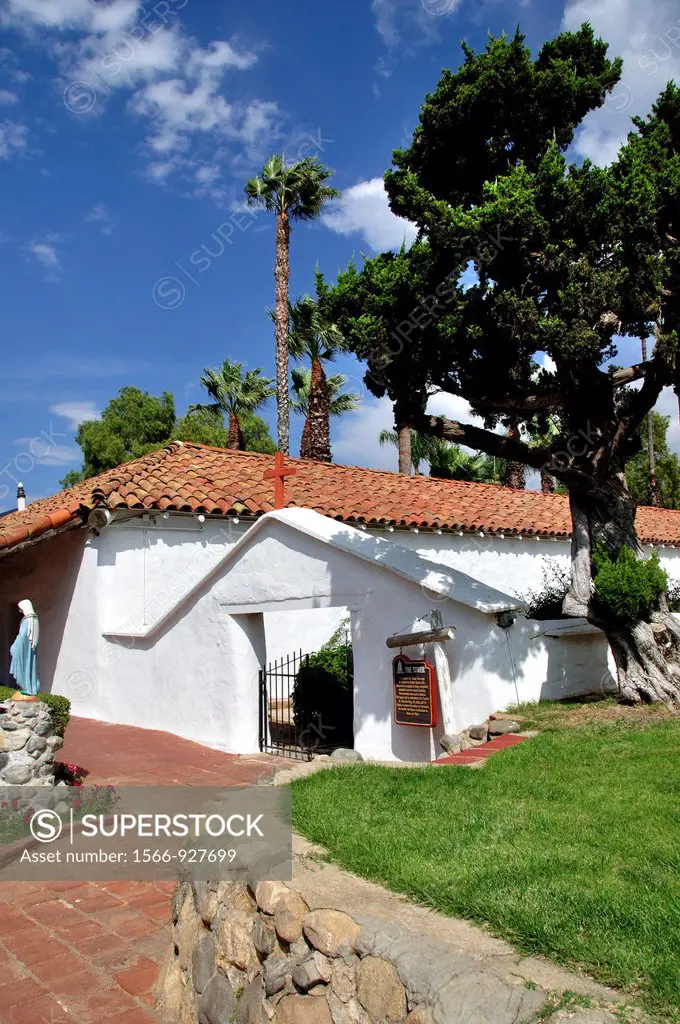California, Pala, Mission San Antonio de Pala, Founded in 1816, on the Pala Indian Reservation